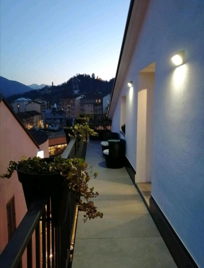 Apartmán Panoramic Penthouse In The Historical Center Domodossola Exteriér fotografie