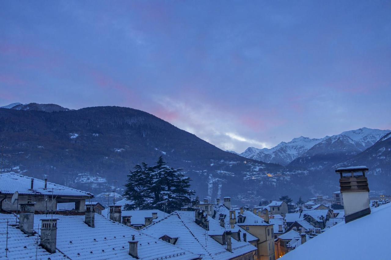 Apartmán Panoramic Penthouse In The Historical Center Domodossola Exteriér fotografie