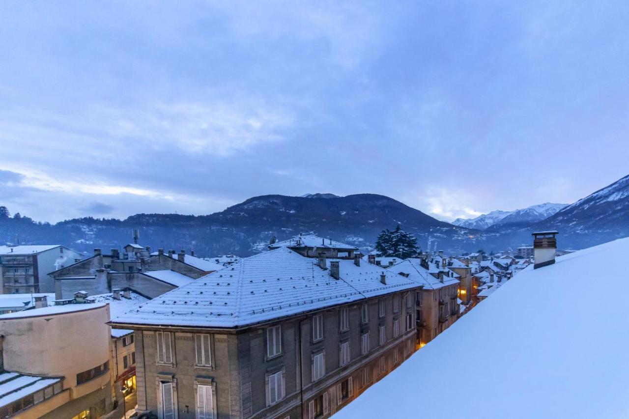 Apartmán Panoramic Penthouse In The Historical Center Domodossola Exteriér fotografie